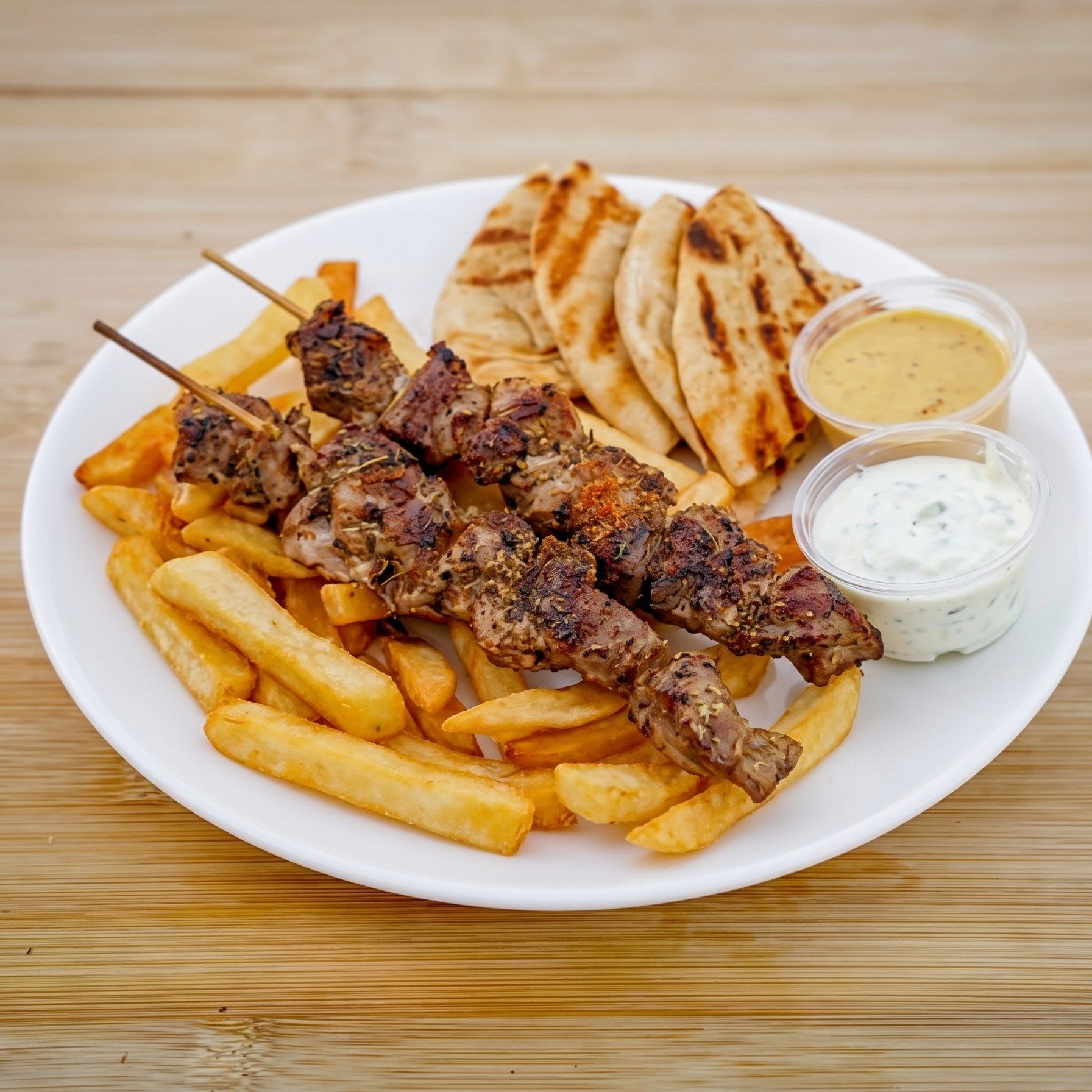 Greek Value Meal.