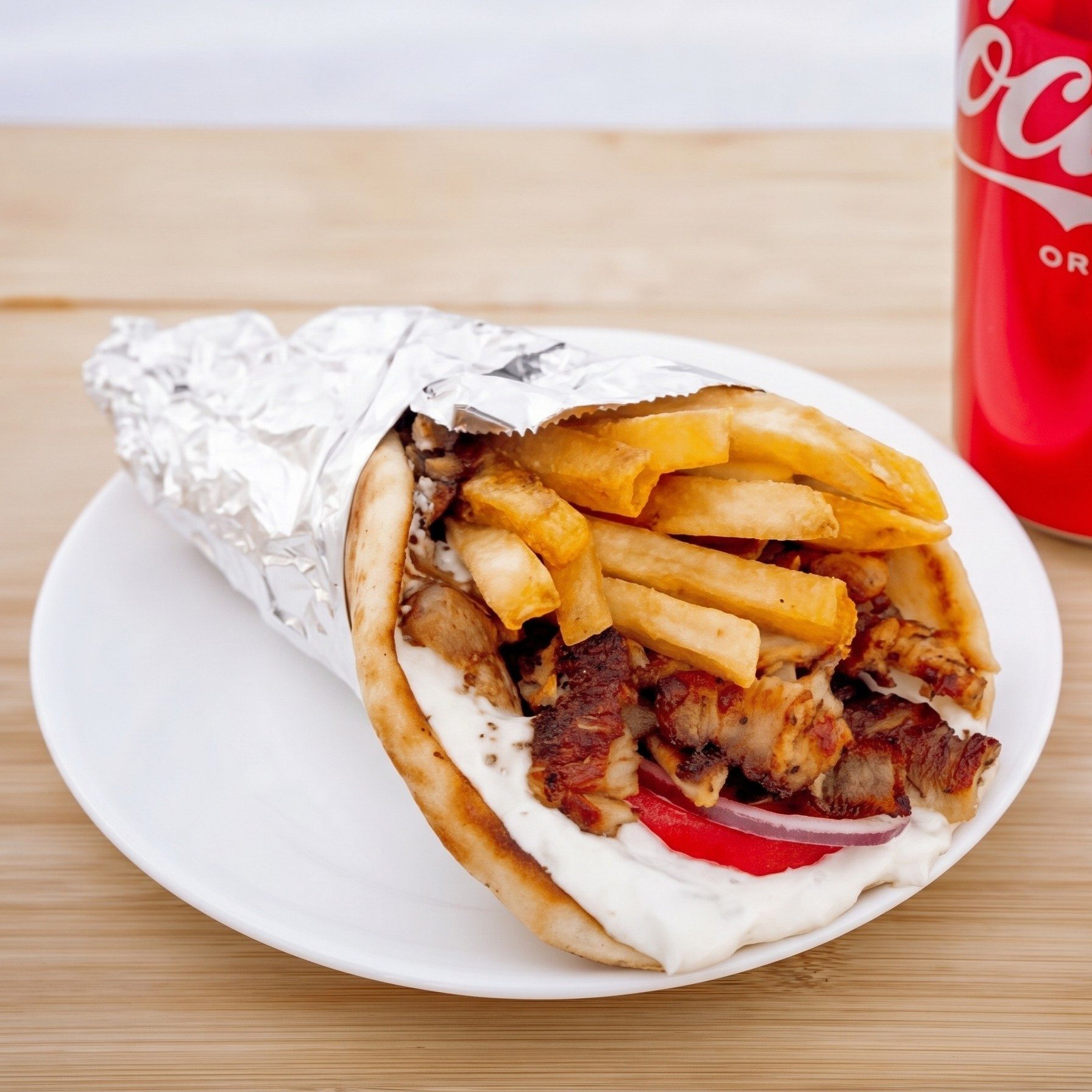 Pork Gyro Pita.