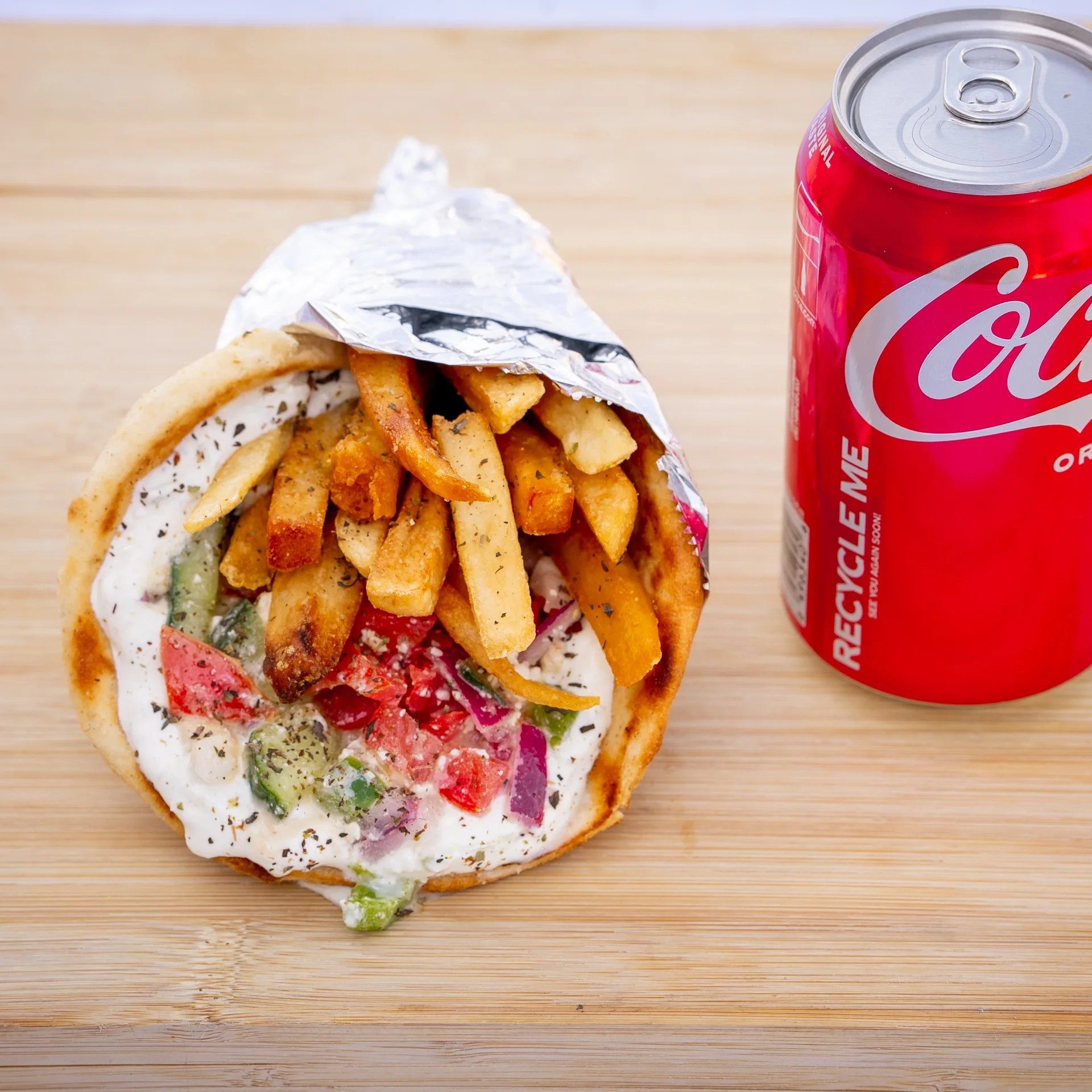 Vegetarian Gyro.